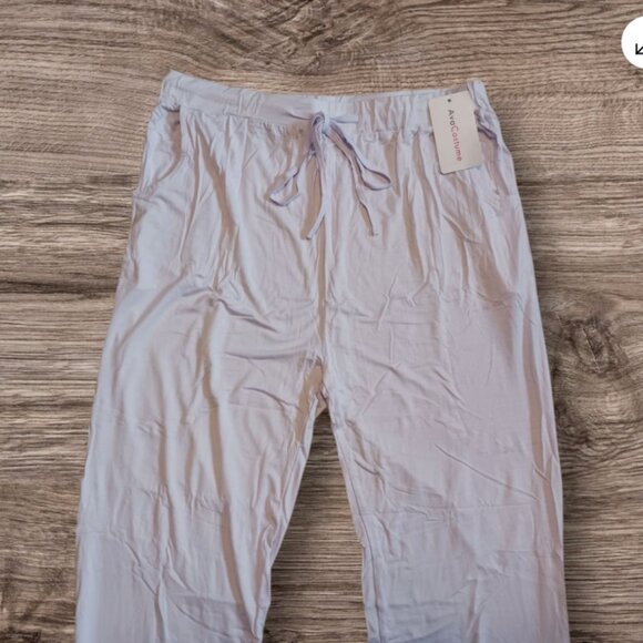 Ava Costume Women's Stretch Active Jersey Jogger Pants light purple Size L - Picture 3 of 11